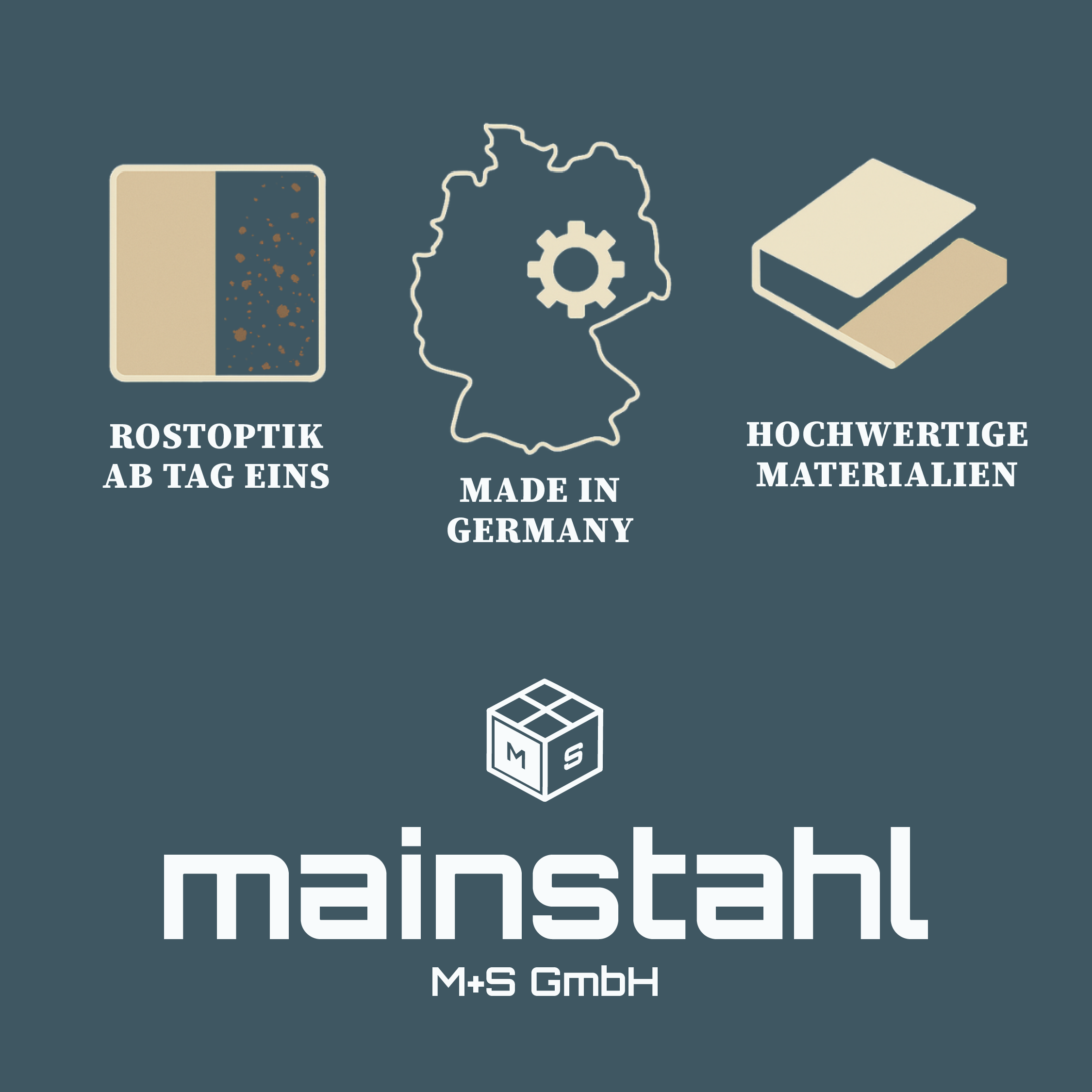 Fledermaus Gartenstecker oder Zaunmotiv  – Einzigartige Stahldeko (2 Varianten Rost/Edelstahl) – Bild 5