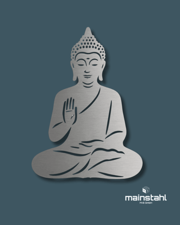 Mainstahl_Buddha_Edelstahl